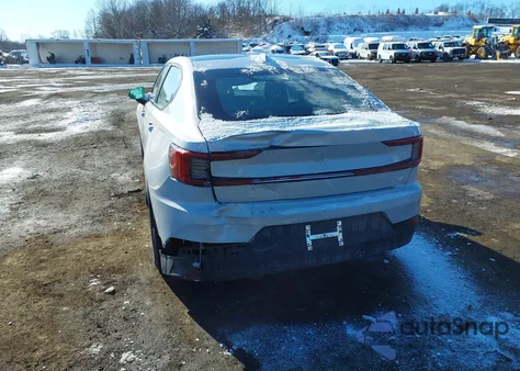 2023 Polestar 2 Long Range Dual Motor/Long Range Dual Motor Plus z USA, uszkodzony, nr VIN YSMED3KA5PL121797